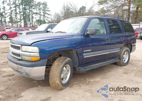 2002 Chevrolet Tahoe Ls из США, поврежденный, VIN 1GNEC13V92R157168